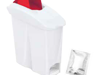 Contenitore assorbenti igienici